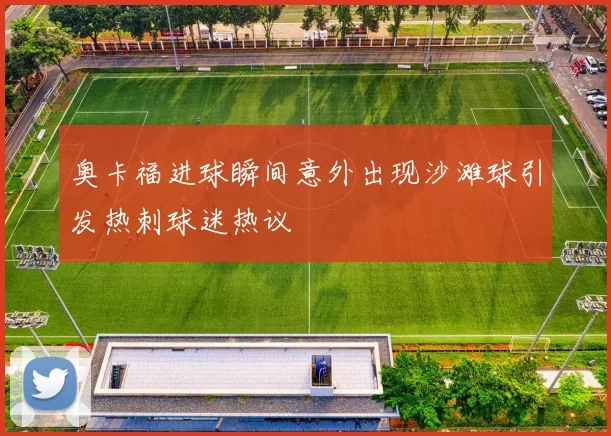 奥卡福进球瞬间意外出现沙滩球引发热刺球迷热议